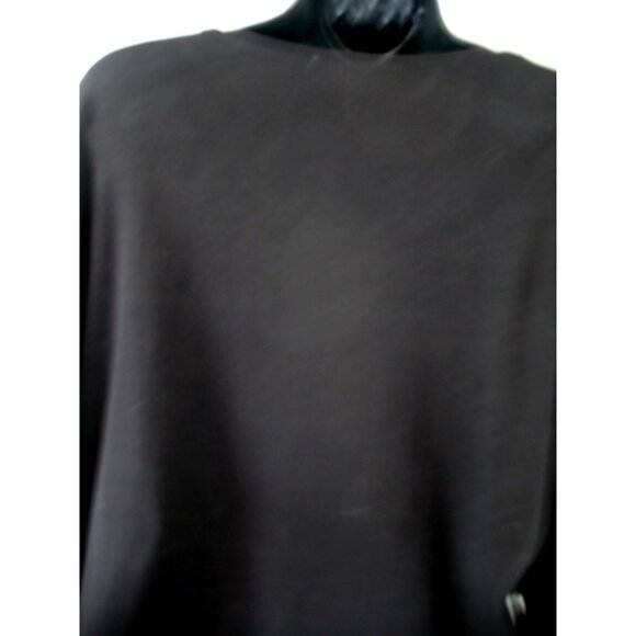 Karen Scott Tunic with Black/Silver patterned, Button down, Size Medium, NWT - Picture 11 of 11